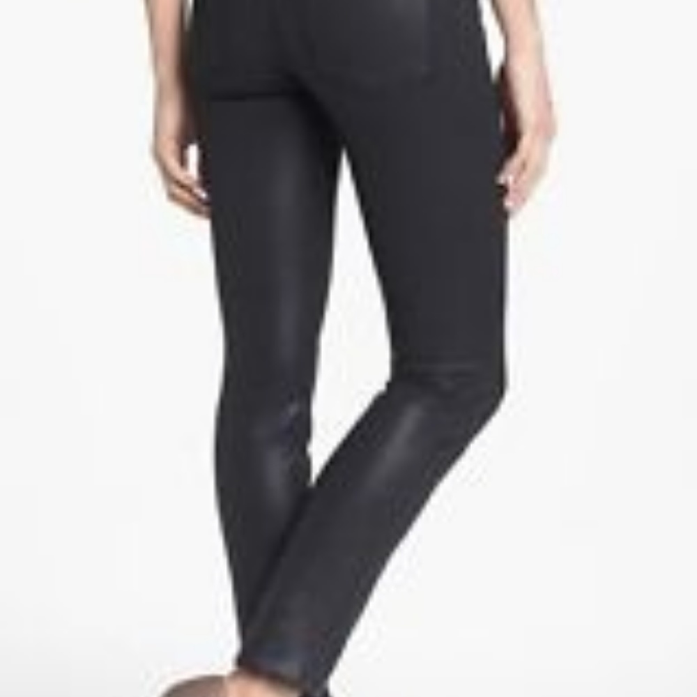 JOES JEANS  ULTRA SLIM FIT BLACK COATED JEANS 27